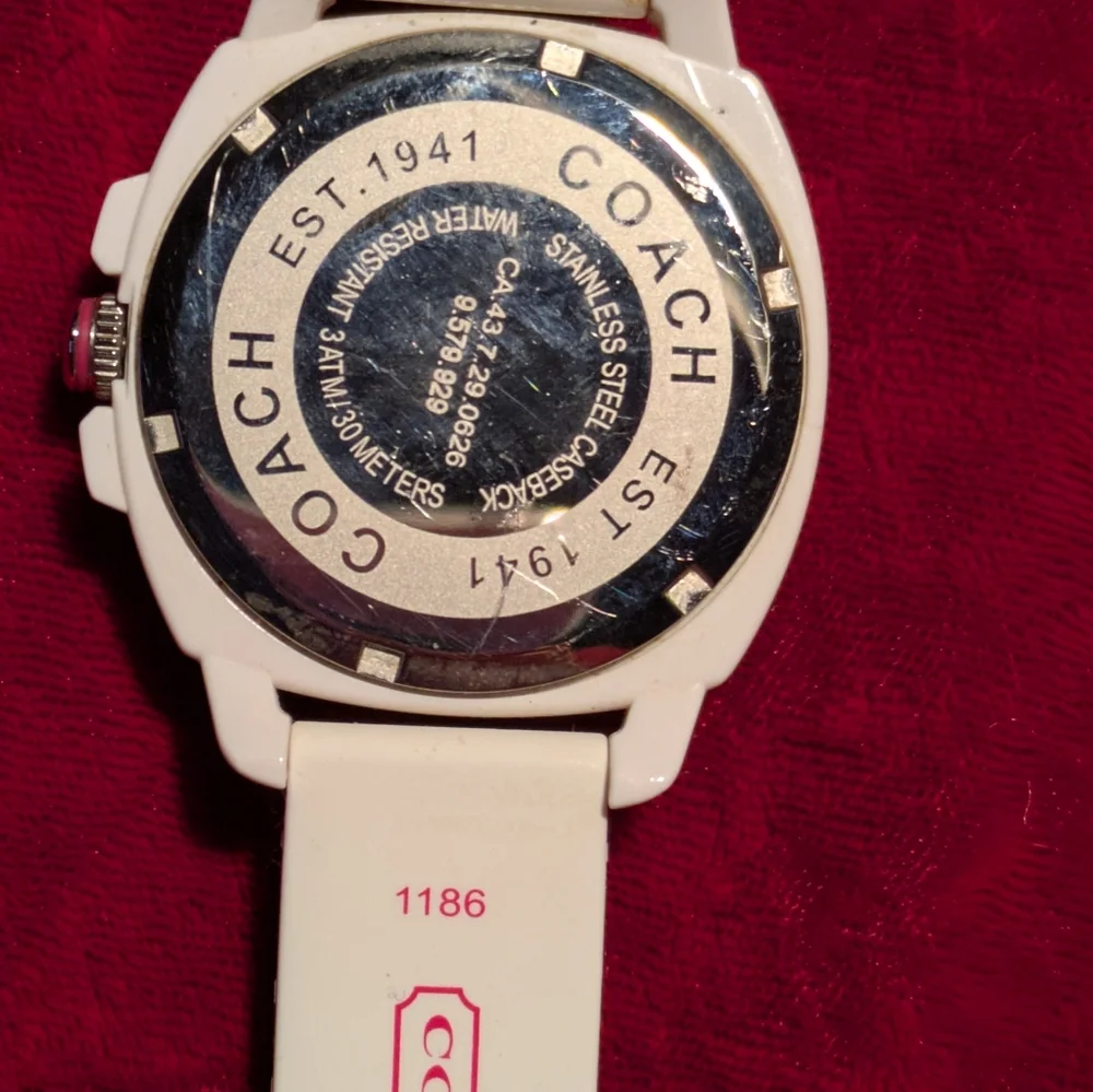 Coach Multicolor Striped Smartwatch